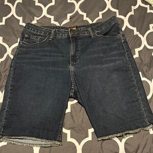 Lee brand, size 14 jean shorts